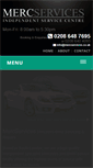 Mobile Screenshot of mercservices.co.uk